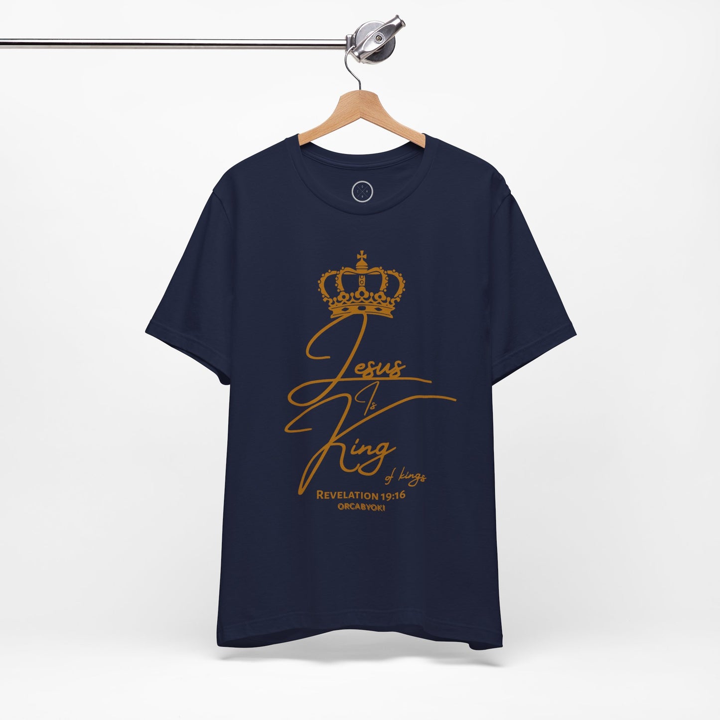Jesus is King Christian Graphic Tee