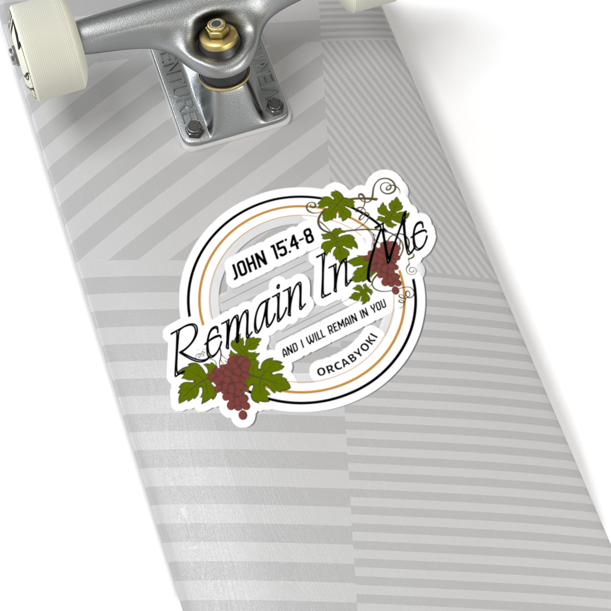 Inspirational Kiss-Cut Stickers - Remain In Me