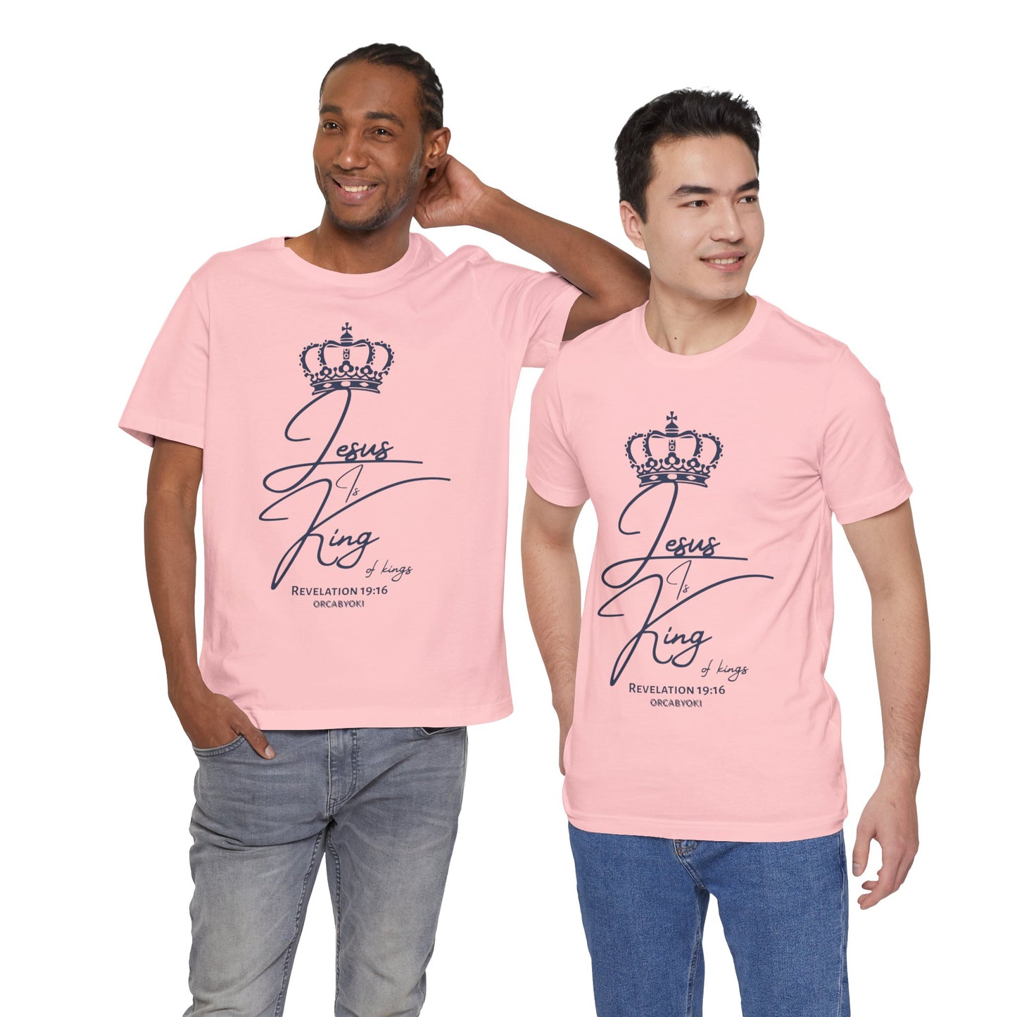 Jesus is King Christian Graphic Tee