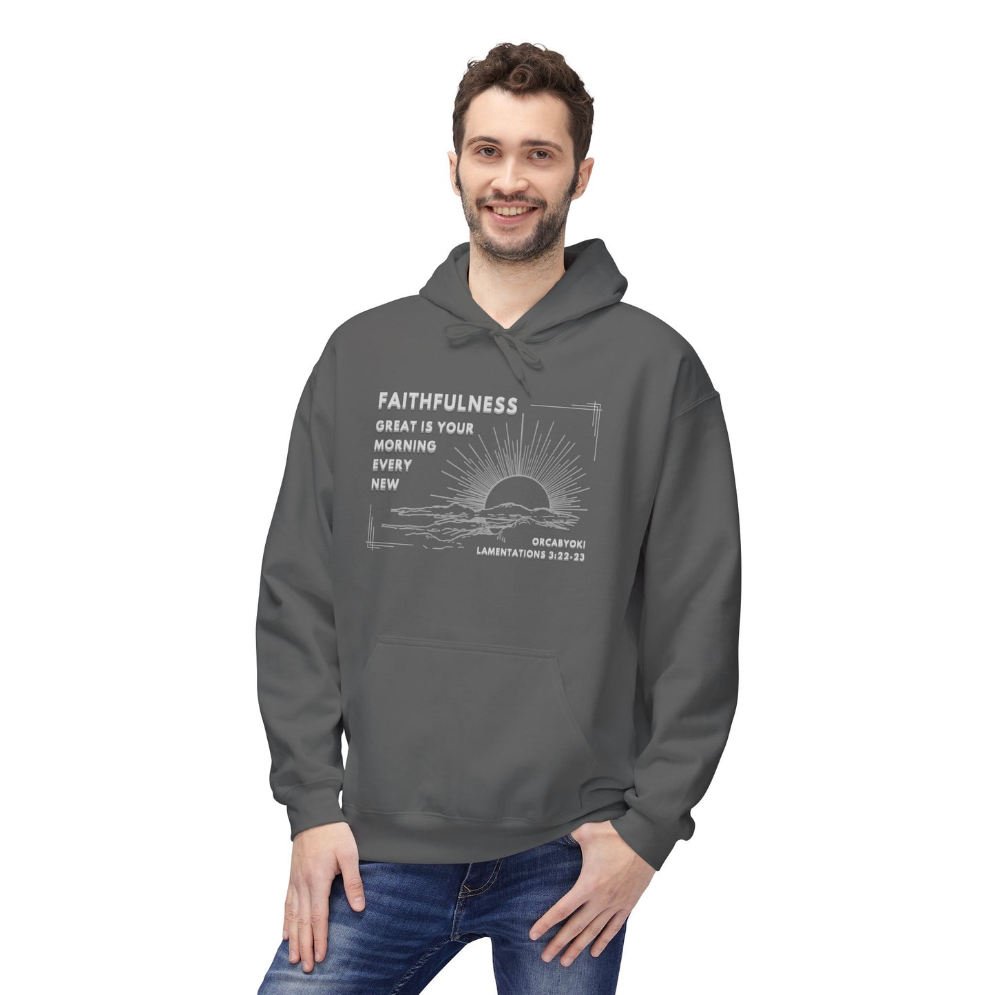 Great Is Your Faithfulness Fleece Hoodie