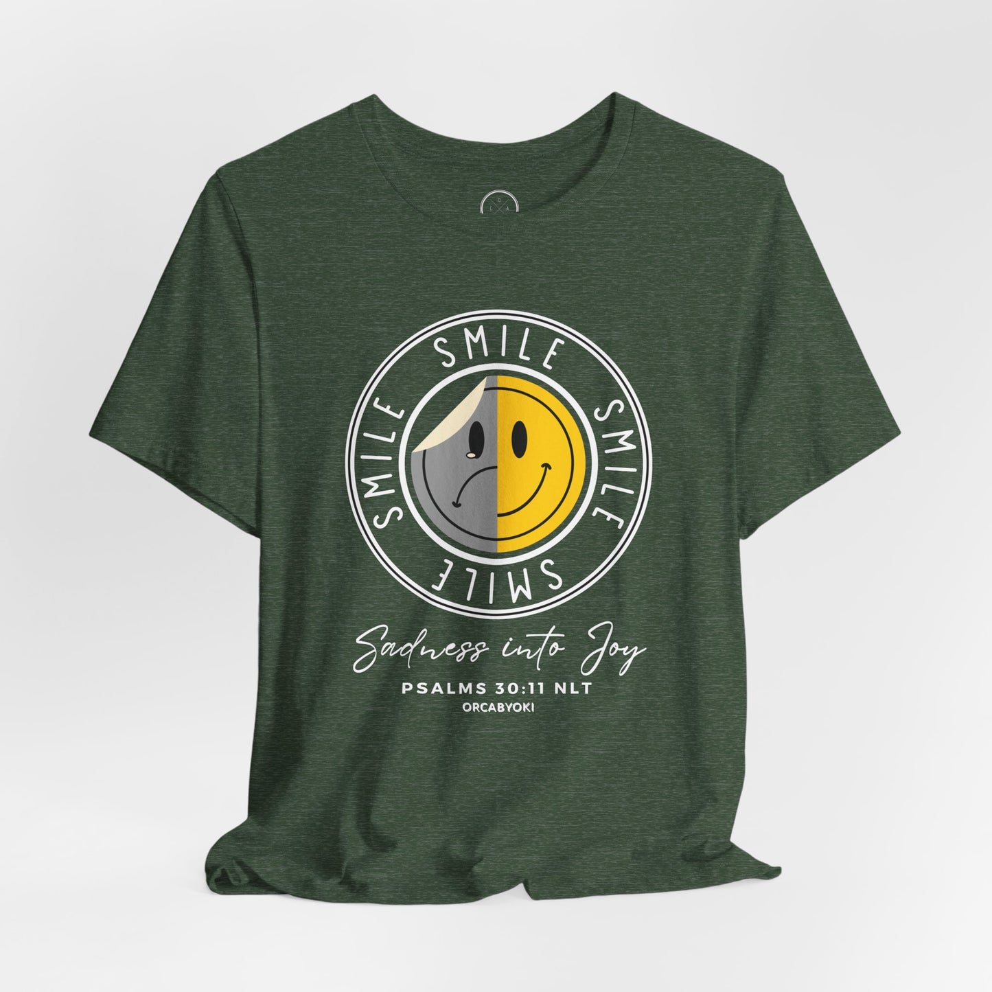Smile - Sadness Into Joy Faith Tee