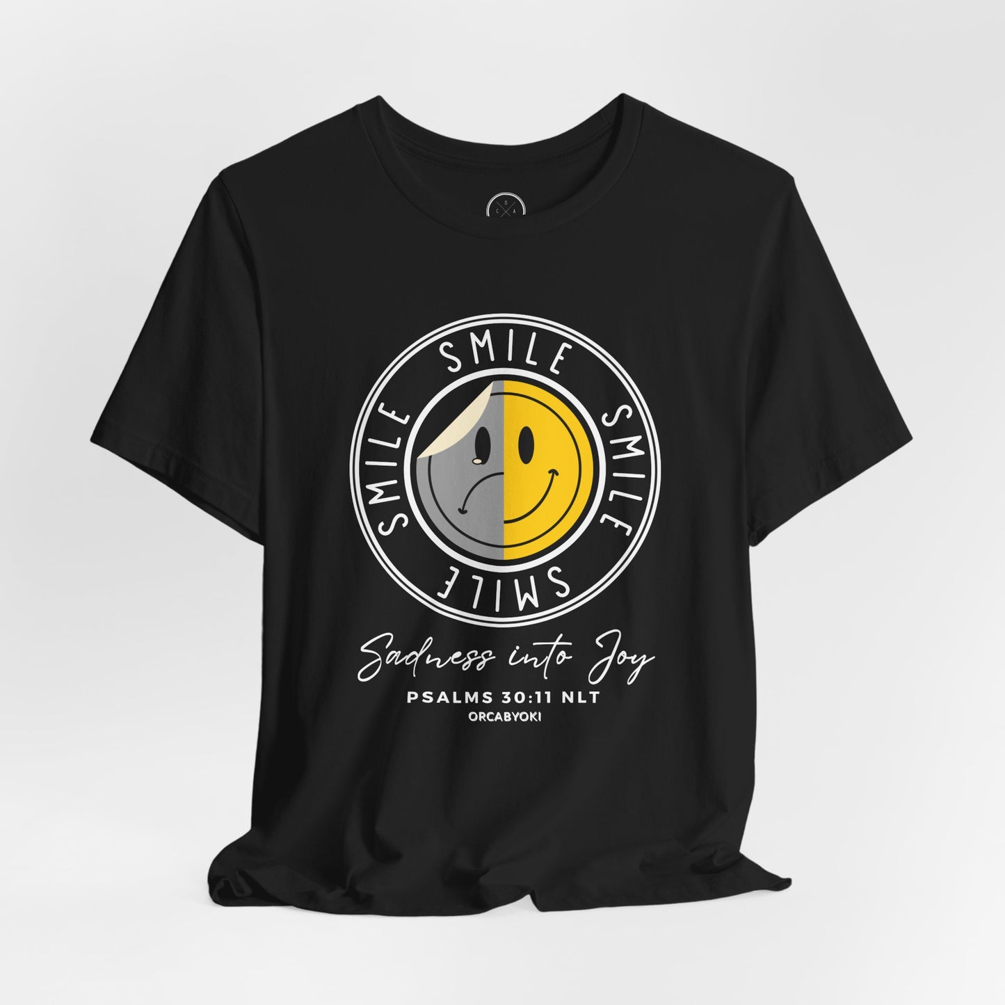 Smile - Sadness Into Joy Faith Tee