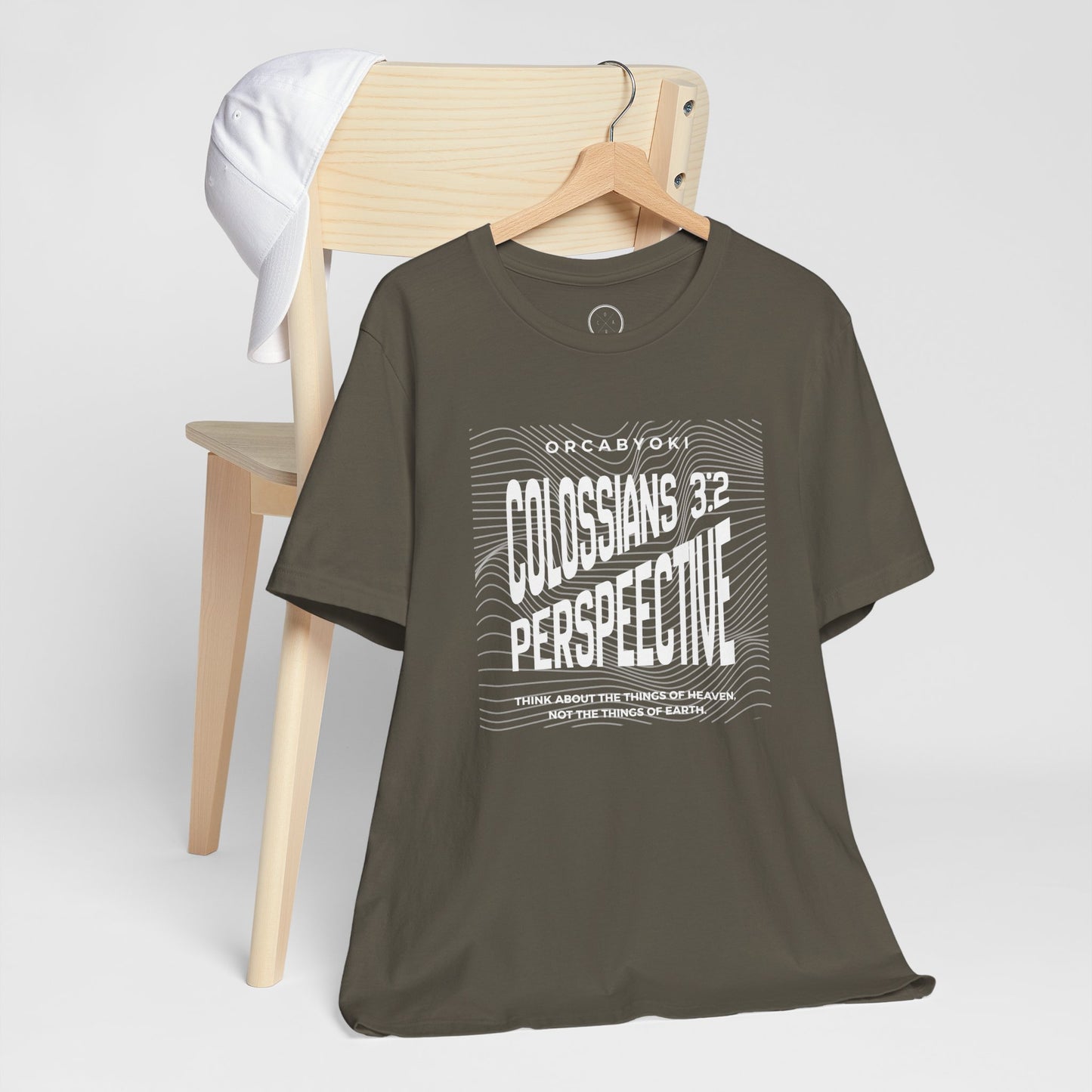 Perspective Colossians 3:2 Faith Tee