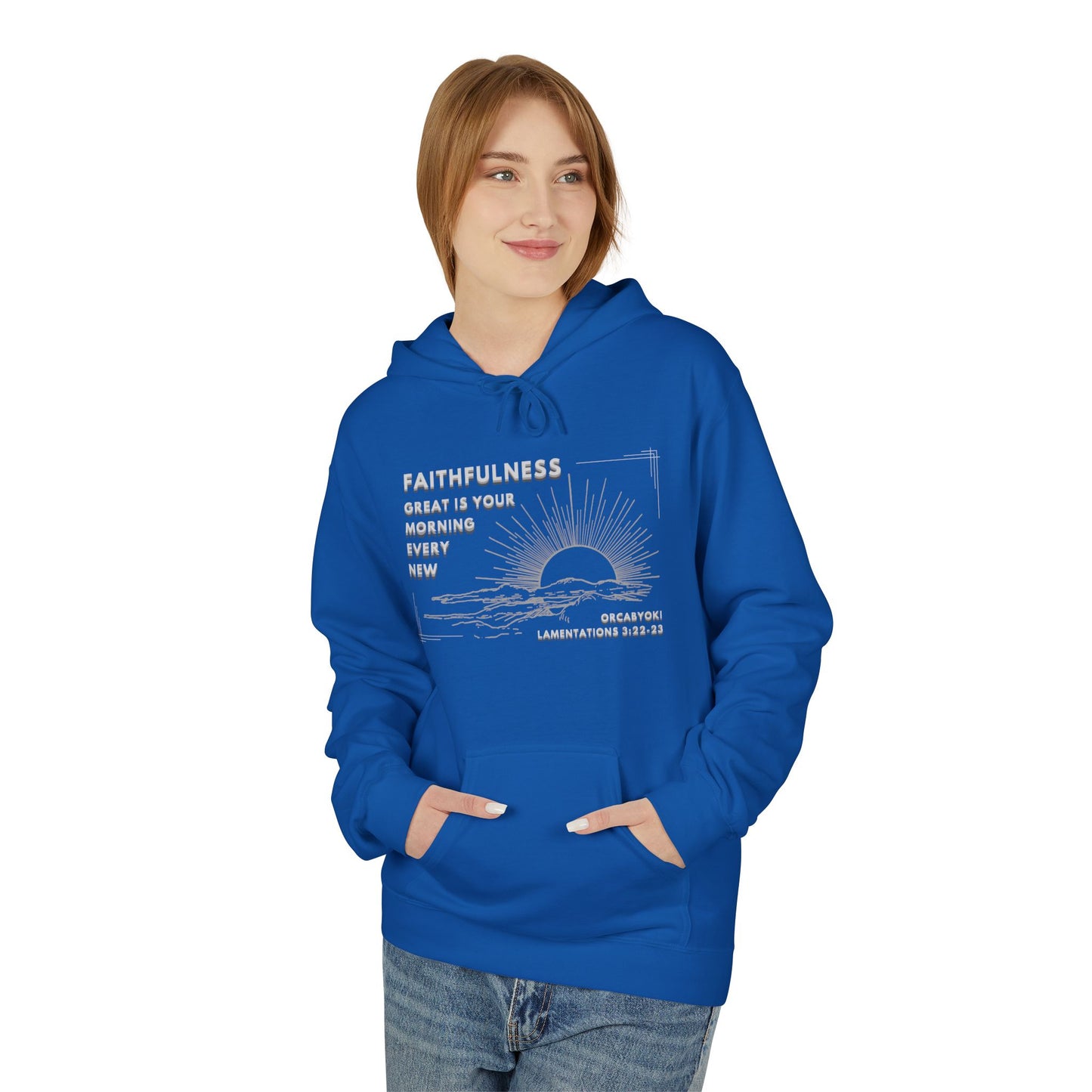 Great Is Your Faithfulness Fleece Hoodie