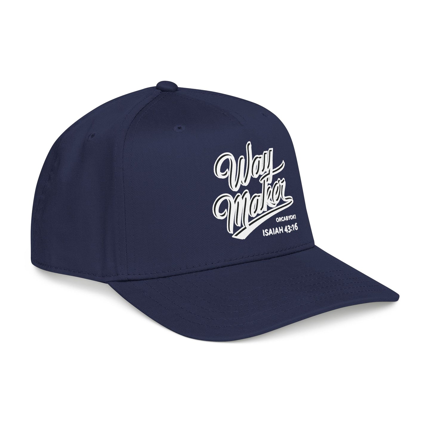 Way Maker Baseball Cap – Faith-Inspired Isaiah 43:16 Hat